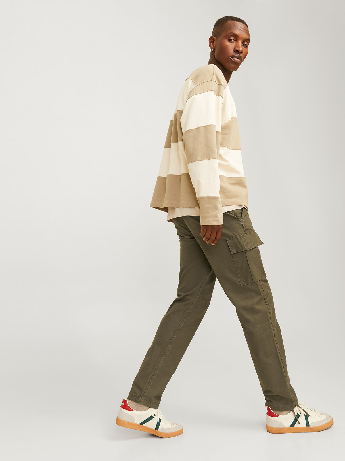 Ανδρικό παντελόνι cargo JPSTKANE BARKLEY CARGO PANT NOOS 12258150 | 12258150