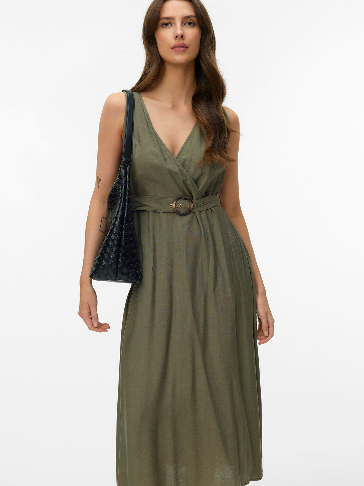 Γυναικείο φόρεμα VMKASSIDY S/L 7/8 DRESS 10346059 | 10346059