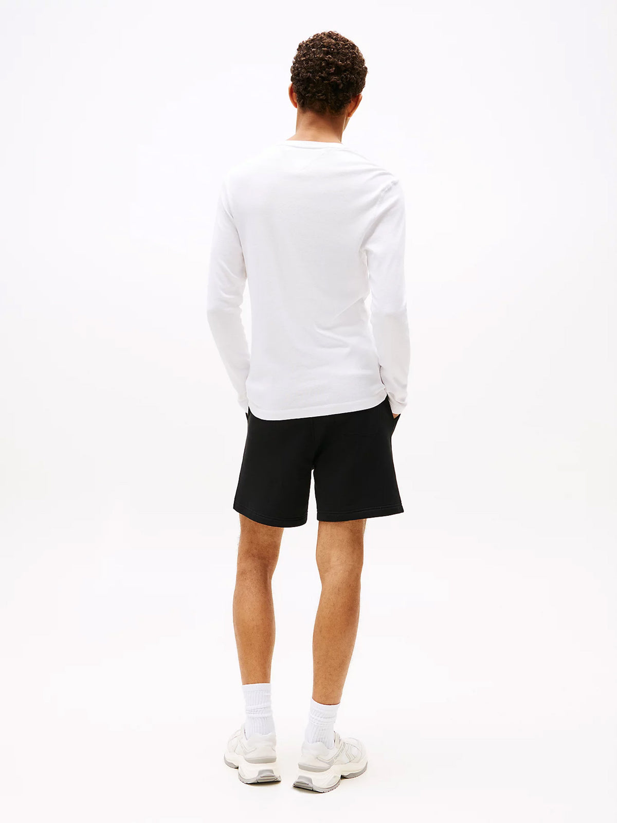 Ανδρική μπλούζα TJM ORIGINAL RIB LONGSLEEVE TEE DM0DM04409100 | DM0DM04409100