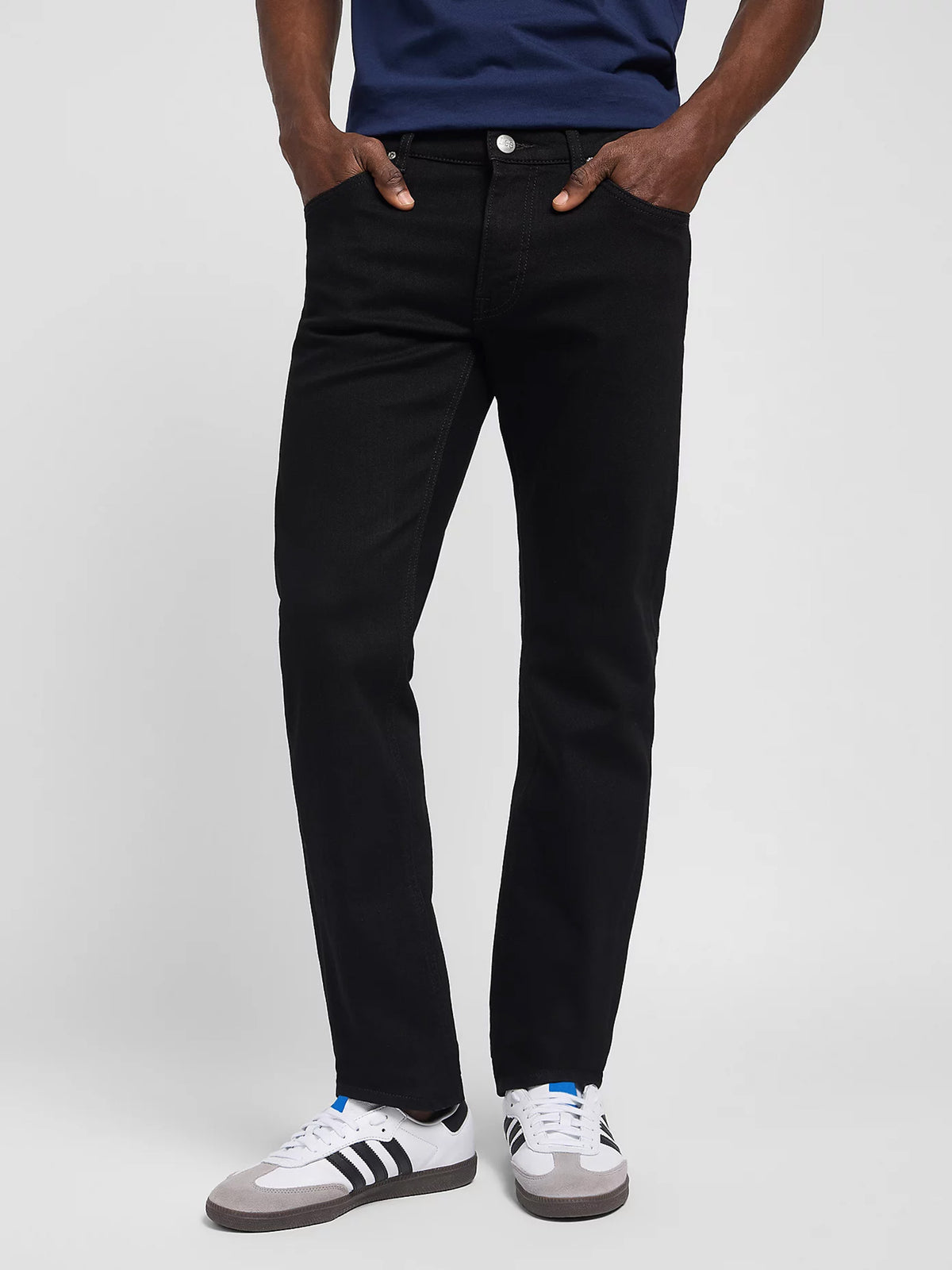 Ανδρικό παντελόνι τζιν DAREN ZIP FLY LOW STRETCH IN CLEAN BLACK L707HFAE | L707HFAE