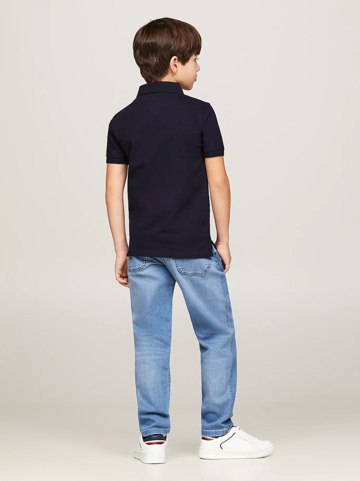 Παιδική μπλούζα polo BOYS TOMMY POLO S/S KB0KB03975420 | KB0KB03975420