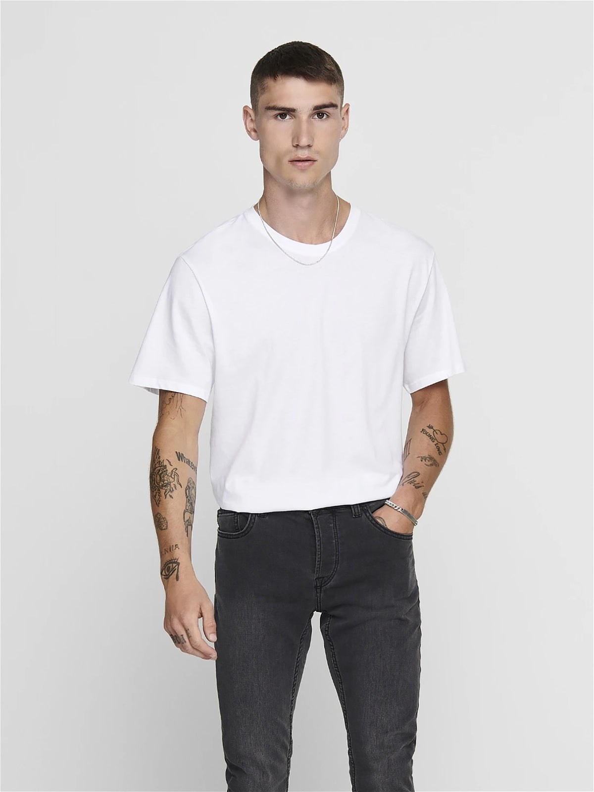 Ανδρικό t-shirt ONSMATT LONGY SS TEE NOOS 22002973 | 22002973
