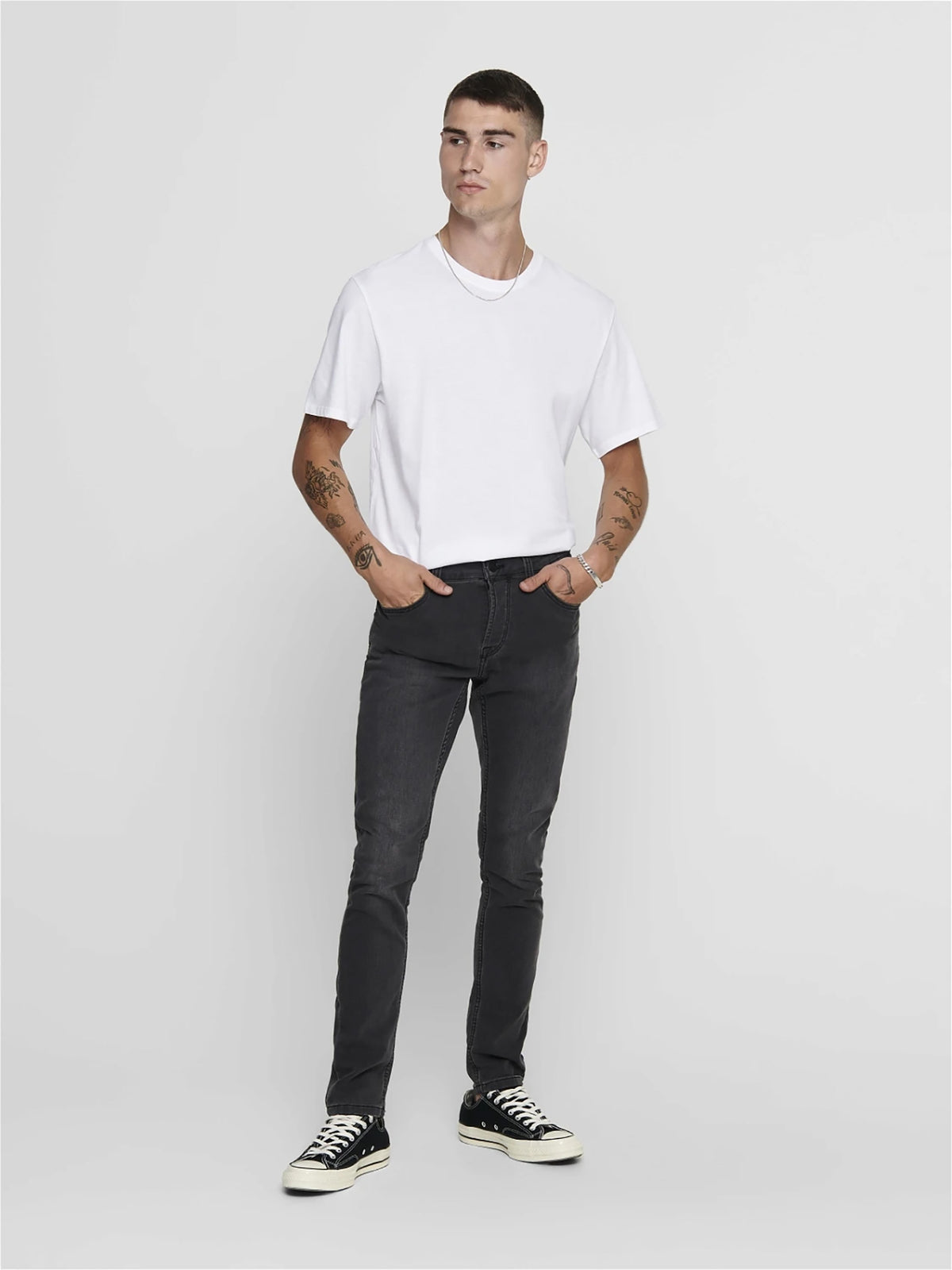 Ανδρικό t-shirt ONSMATT LONGY SS TEE NOOS 22002973 | 22002973