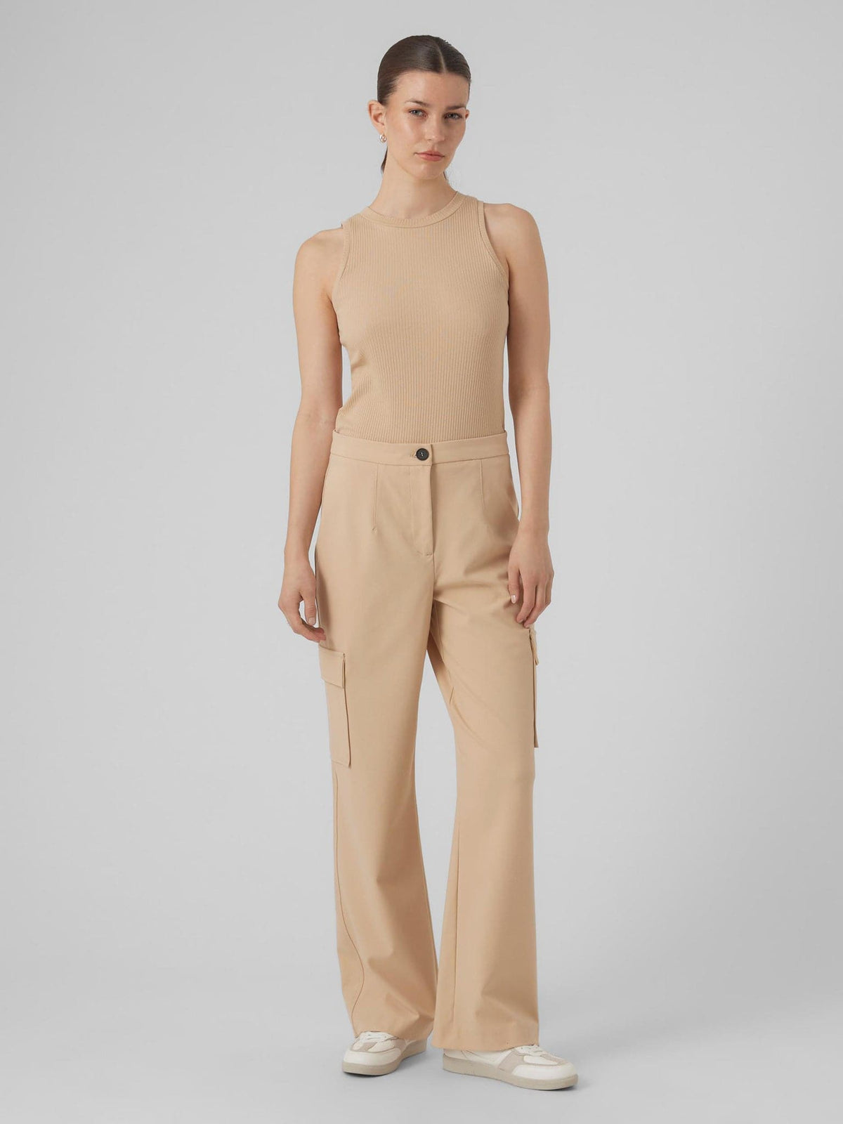 Γυναικείο παντελόνι cargo VMSASIE HR WIDE CARGO PANT 10286864 | 10286864