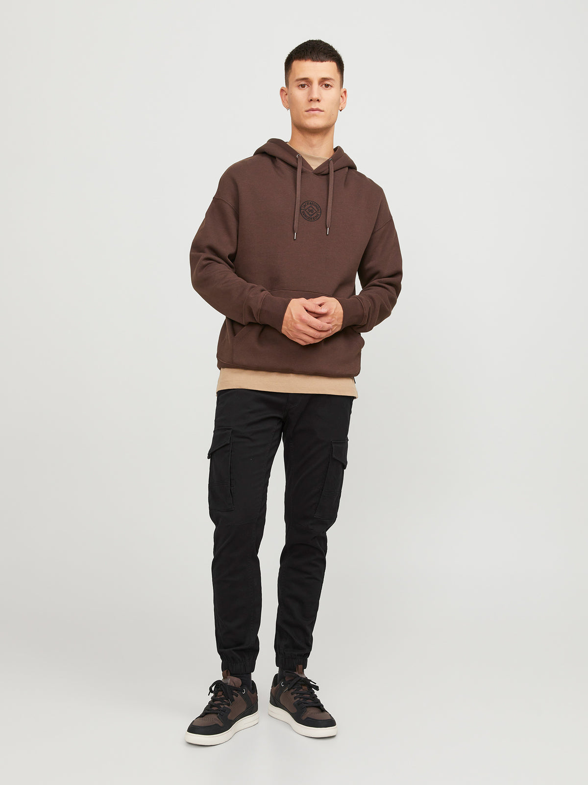 Ανδρικό παντελόνι cargo Tapered Fit Cargo trousers 12139912 | 12139912