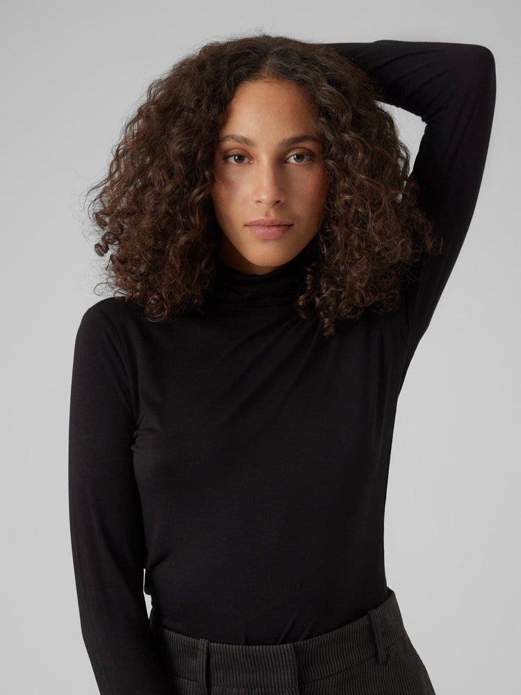 Γυναικεία μπλούζα VMALBERTE LS ROLLNECK TOP JRS NOOS 10293803 | 10293803