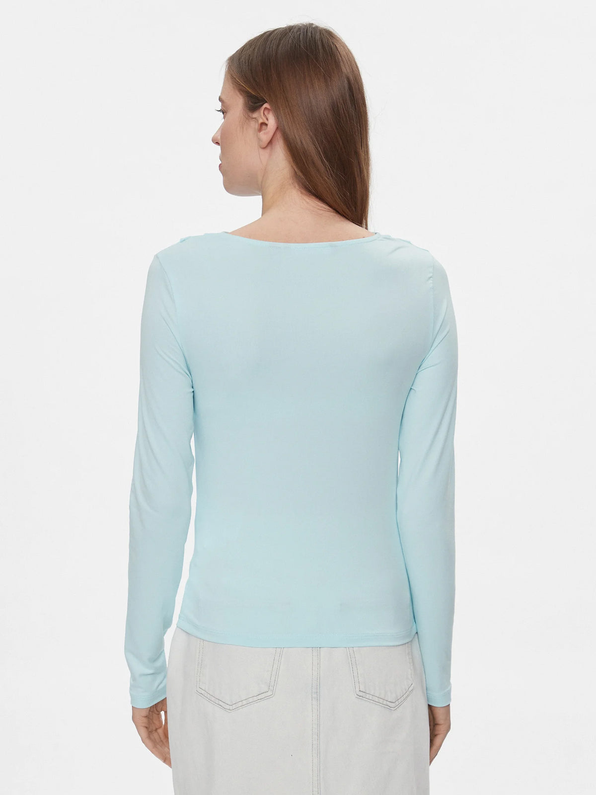 Γυναικεία μπλούζα VMCAROL LS SHORT WATERFALL TOP JRS 10300935 | 10300935