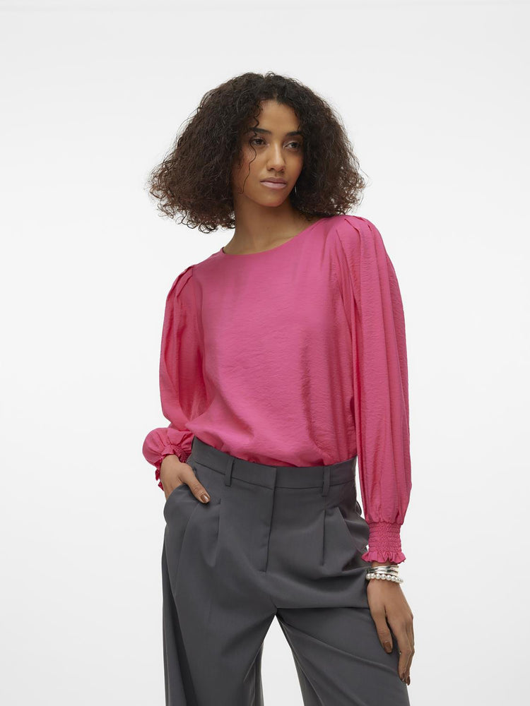Γυναικεία μπλούζα VMELIS ELLA LS TOP WVN GA 10303871 | 10303871