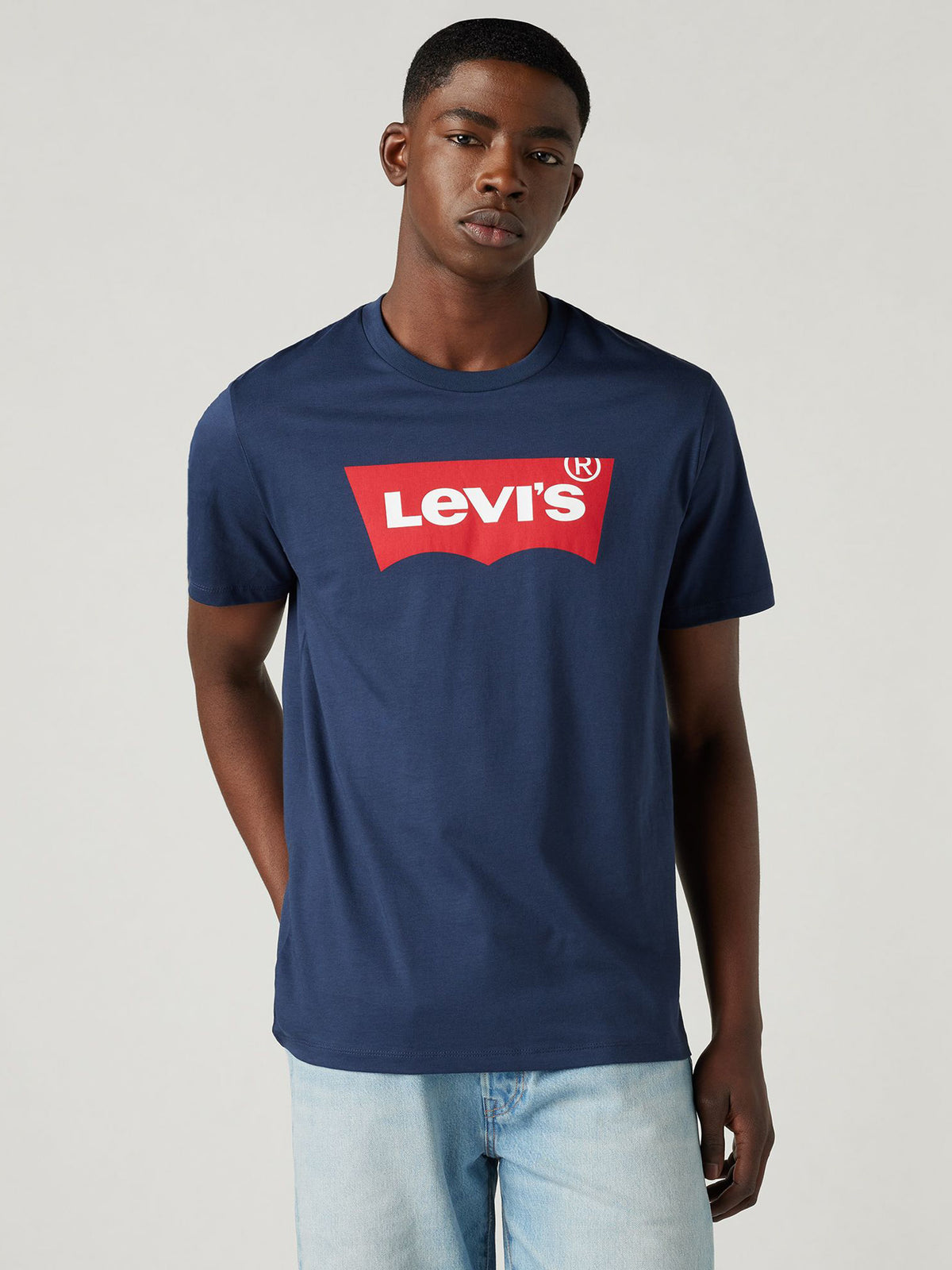 Ανδρικό t-shirt graphic set-in neck blues 177830139 | 177830139
