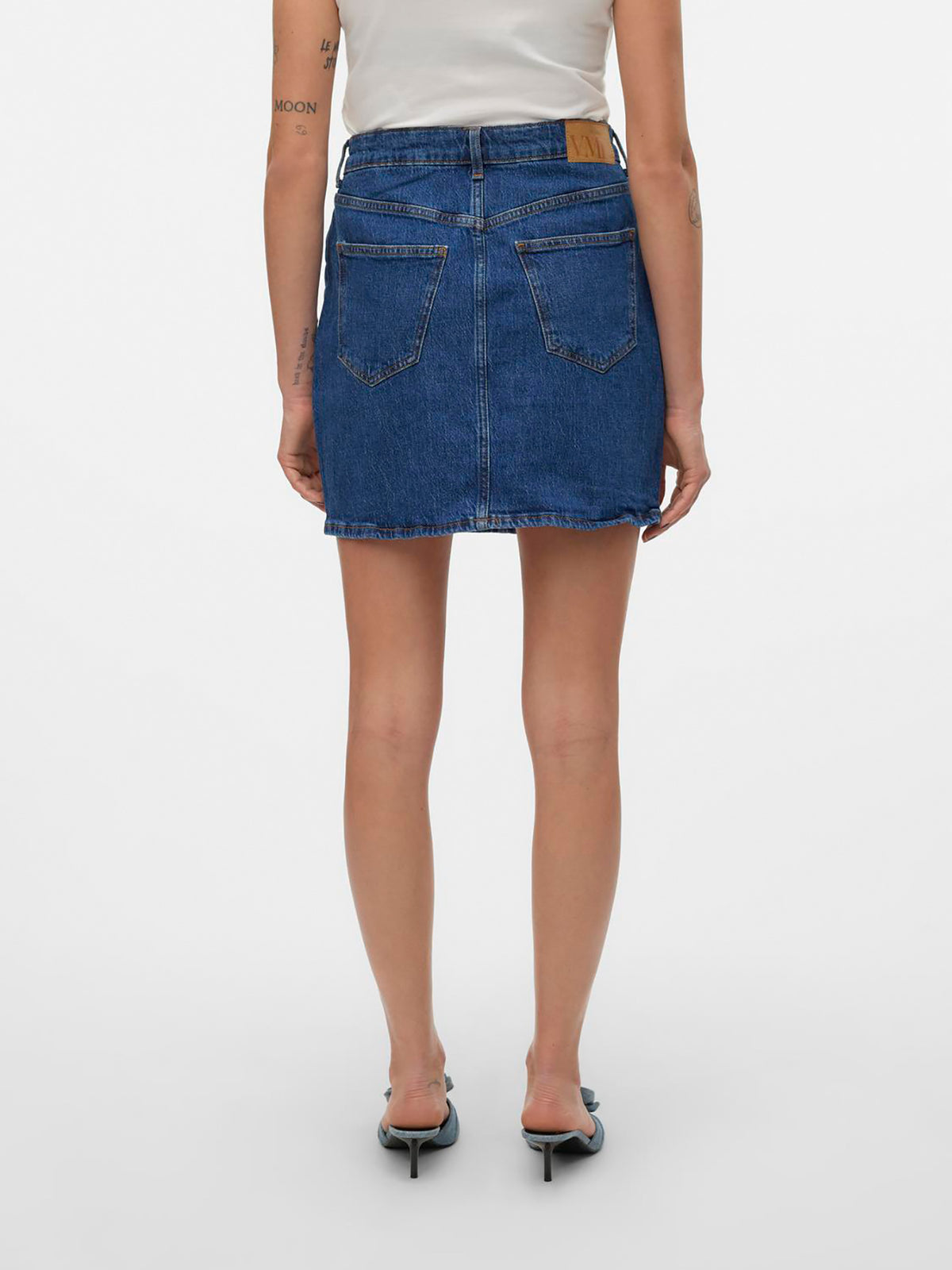 Γυναικεία φούστα τζιν VMTESSA HR SHORT DNM SKIRT MIX GA NOOS 10301536 | 10301536