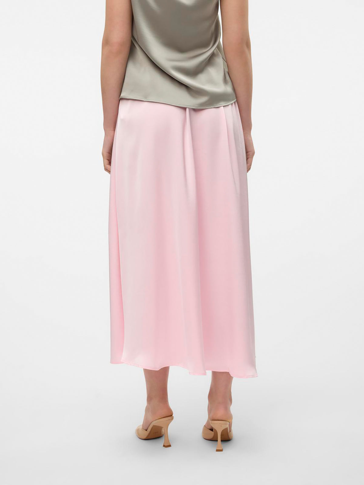 Γυναικεία φούστα VMRITA HW CALF SKIRT WVN VIP 10323899 | 10323899