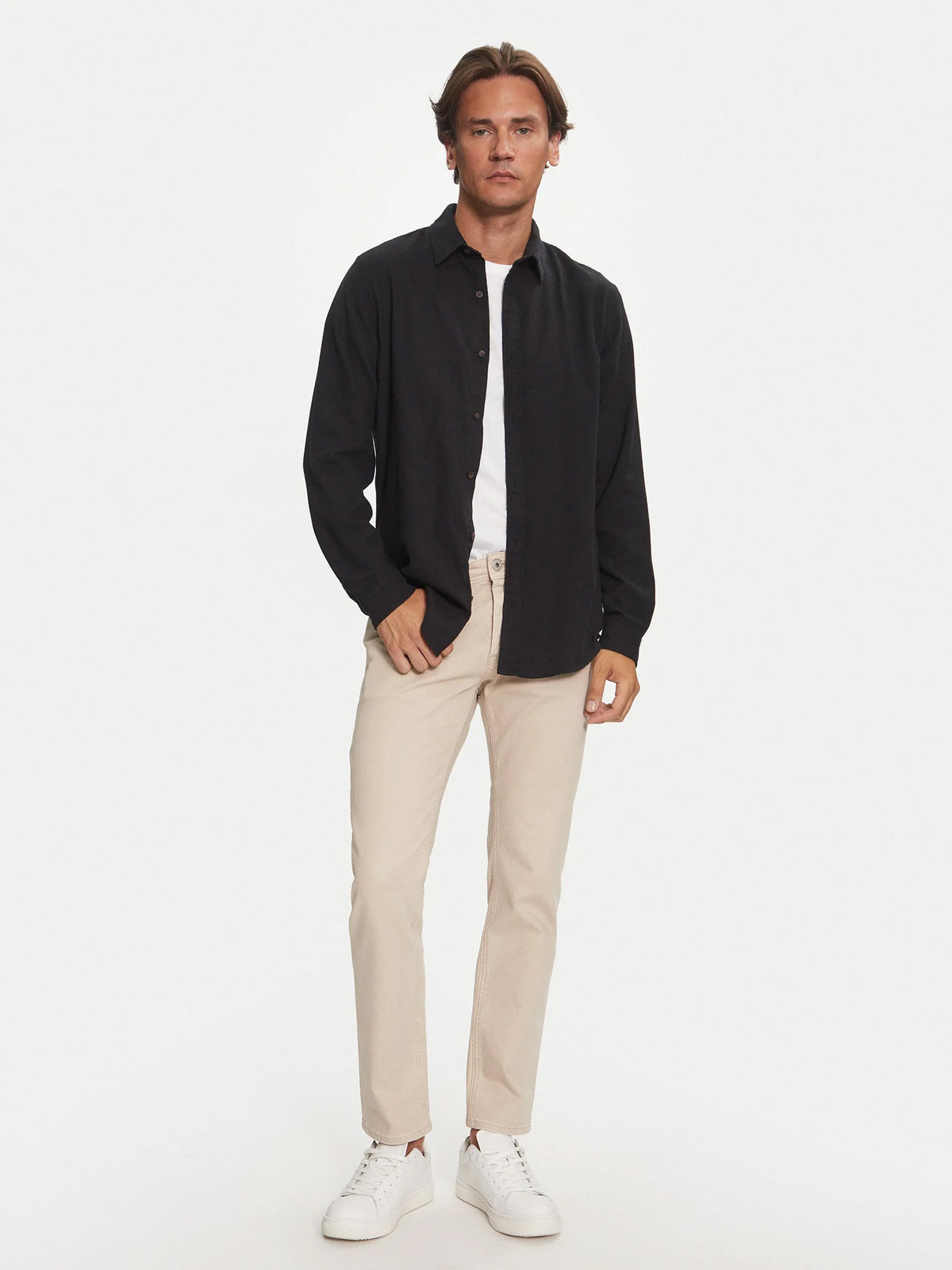Ανδρικό πουκάμισο JJJOSHUA FALL FLANNEL SHIRT LS 12258429 | 12258429
