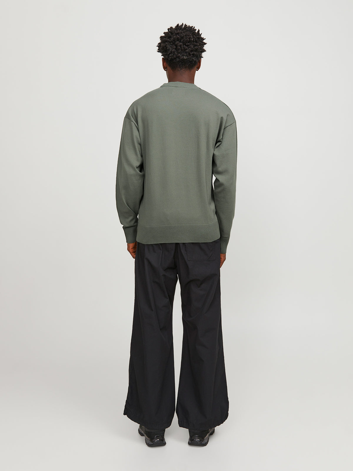Ανδρική μπλούζα πλεκτή JCOCOLLECTIVE KNIT CREW NECK 12251556 | 12251556