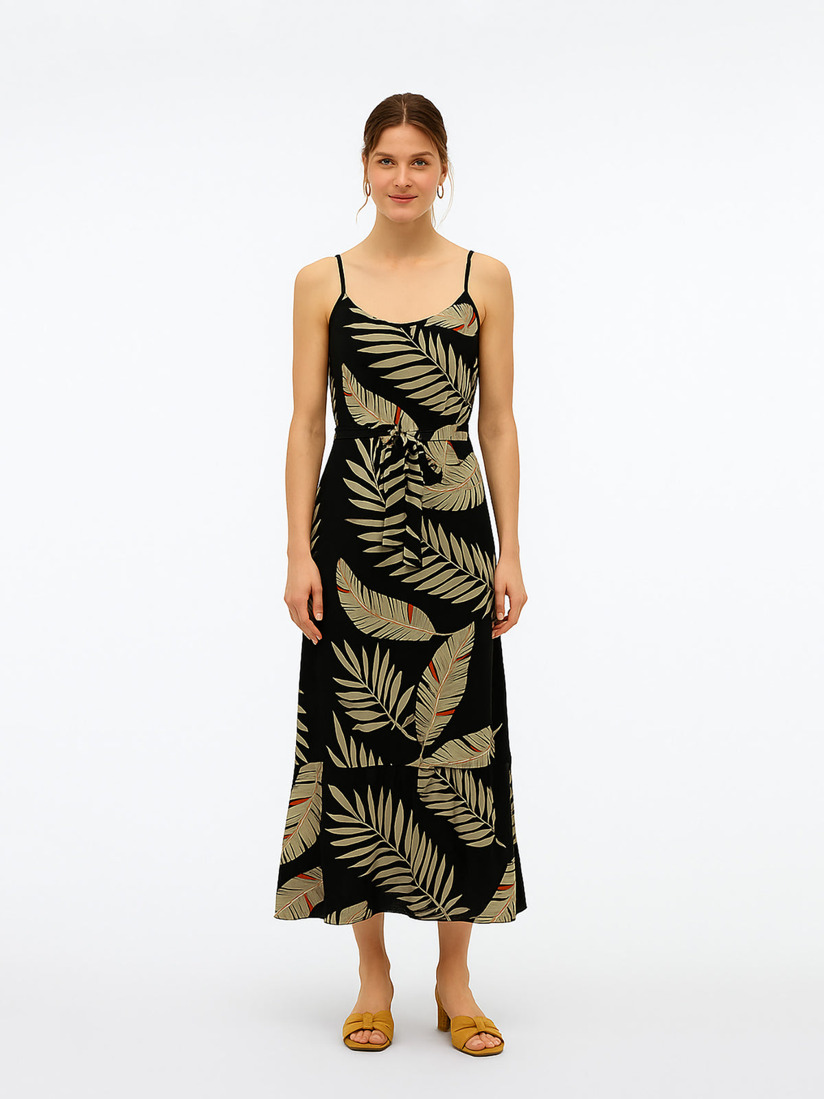 Γυναικείο φόρεμα φύλλα VMEASY JOY 7/8 STRAP DRESS WVN 10286748 | 10286748