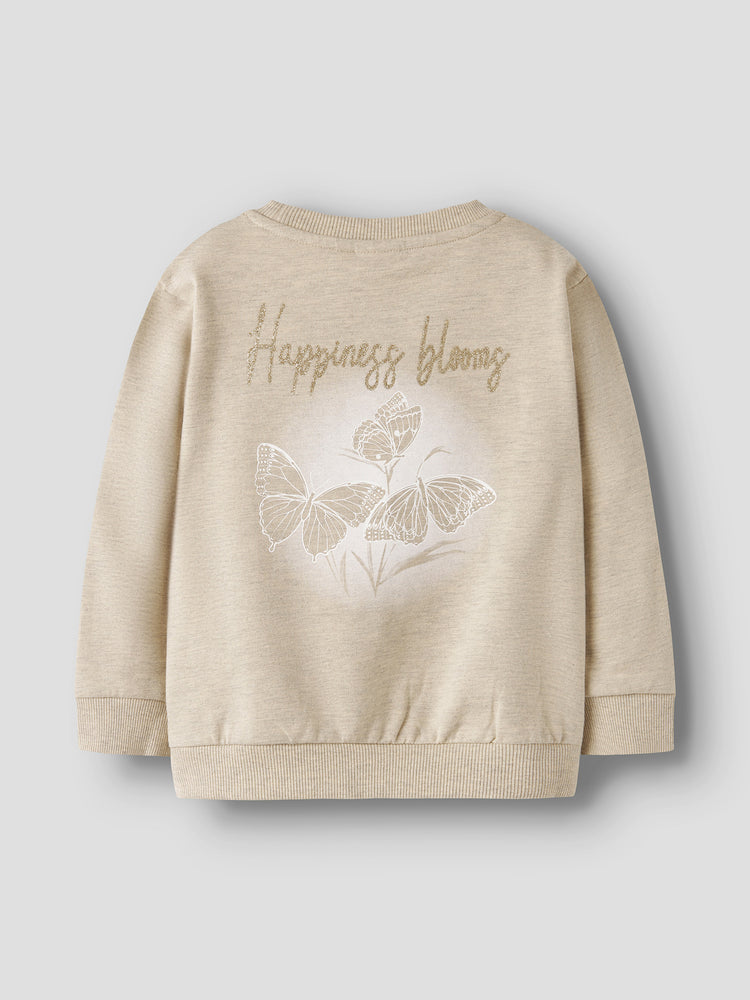 Παιδική μπλούζα μελανζέ NMFLAISE NREG SWEAT BRU 13245323 | 13245323