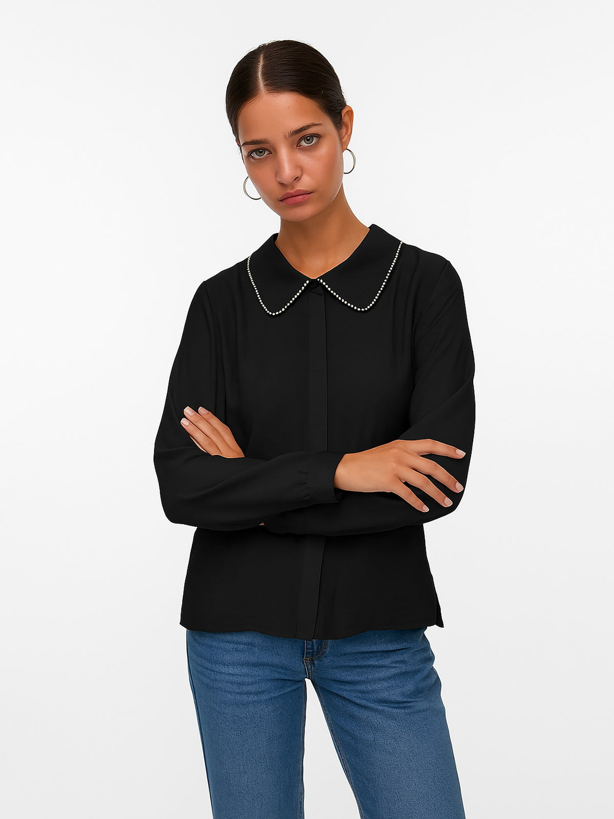 Γυναικείο πουκάμισο VMFALINA L/S SHIRT WVN BTQ 10330306 | 10330306