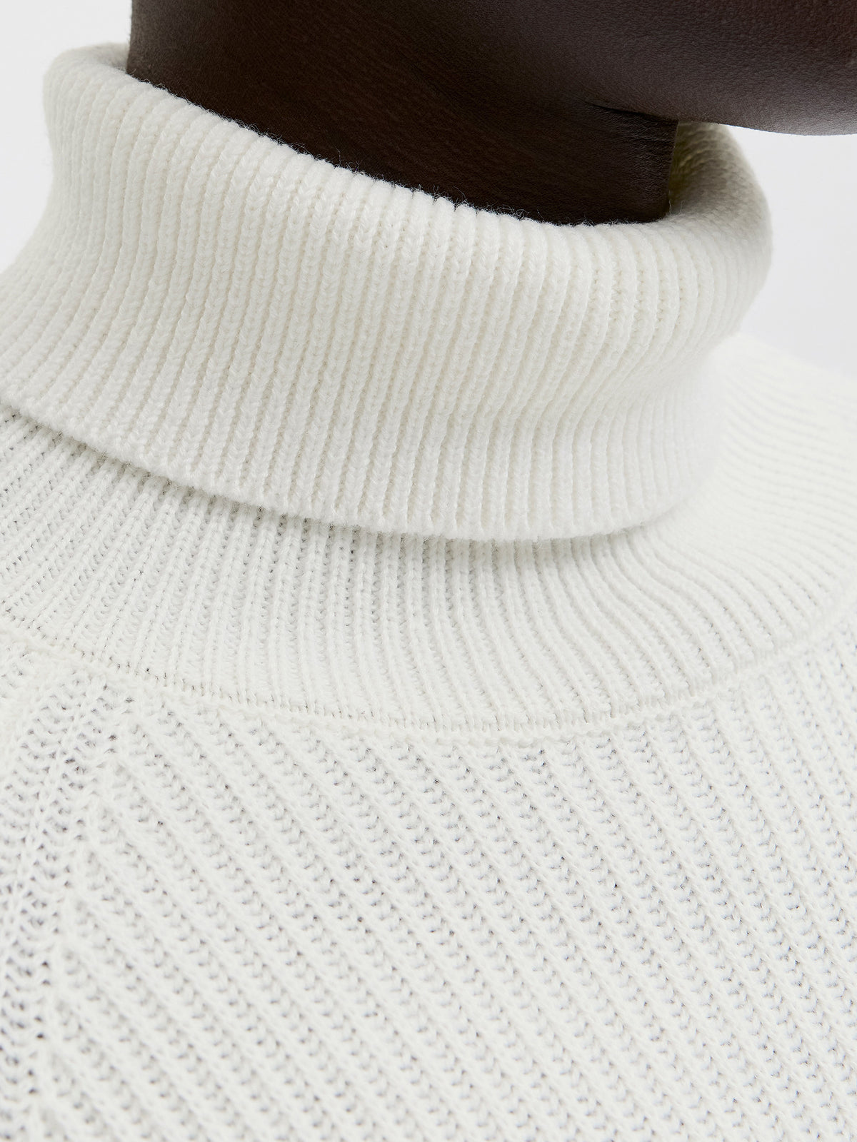 Ανδρική μπλούζα ζιβάγκο JJPANNEL KNIT ROLL NECK AW25 12278918 | 12278918