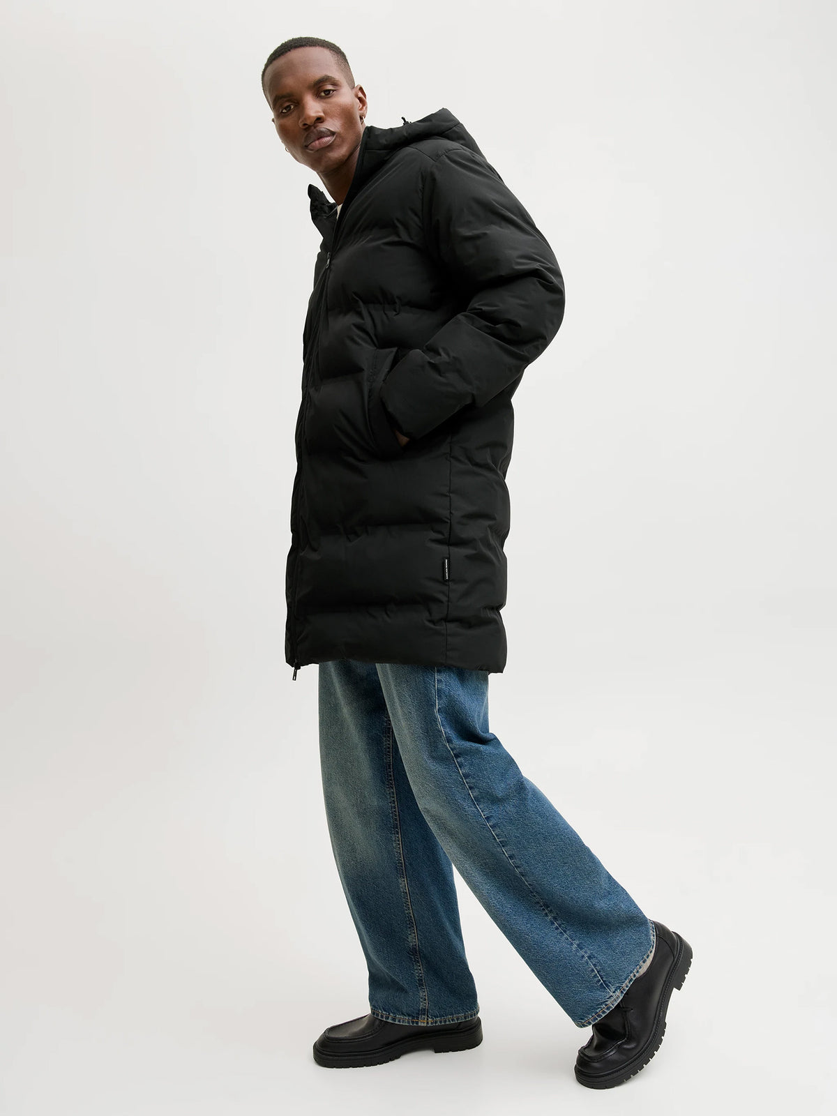 Ανδρικό μπουφάν puffer JJESOHO LONG PUFFER 12289051 | 12289051