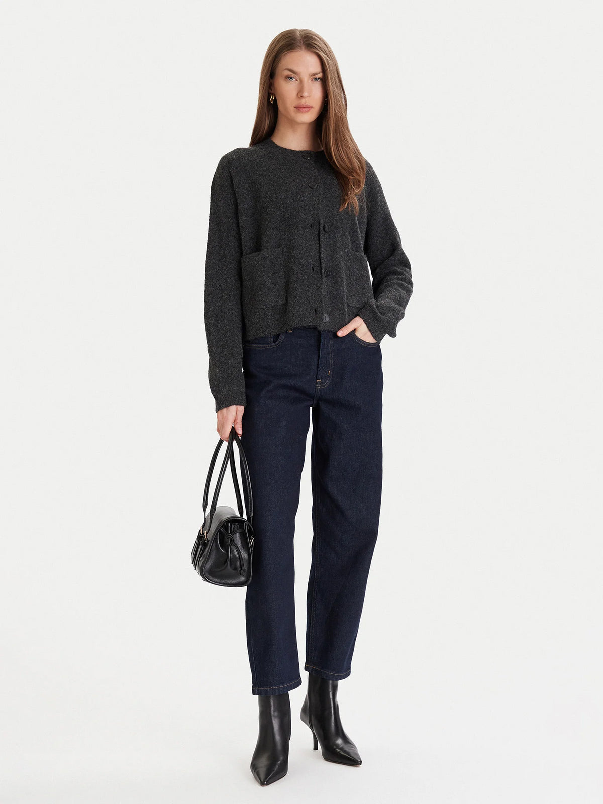 Γυναικείο παντελόνι τζιν ONLEMILY HW MOM CROP DNM 15356761 | 15356761