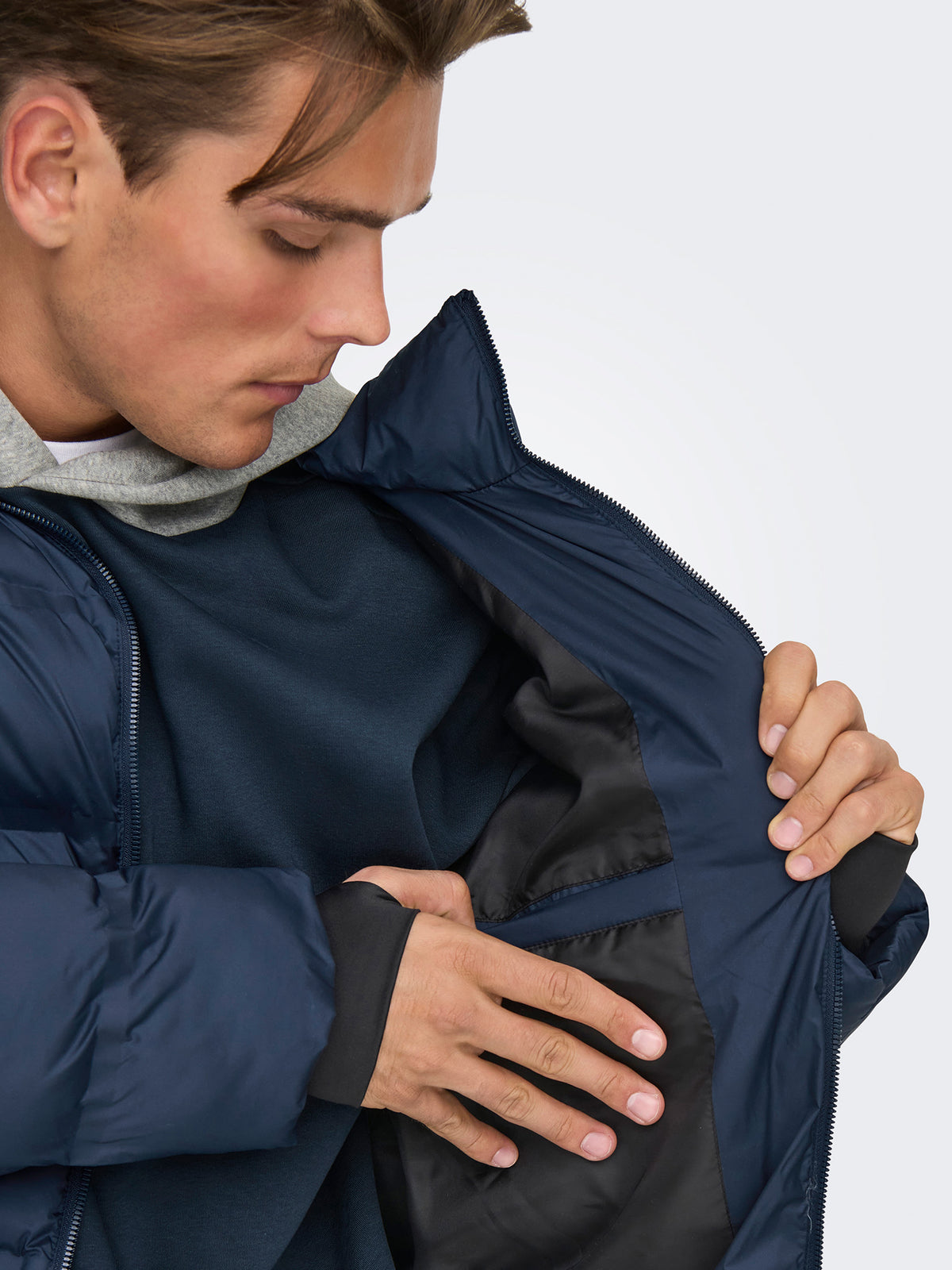 Ανδρικό μπουφάν puffer ONSUNION SEAMLESS LIFE PUFFER JACKET 22034834 | 22034834