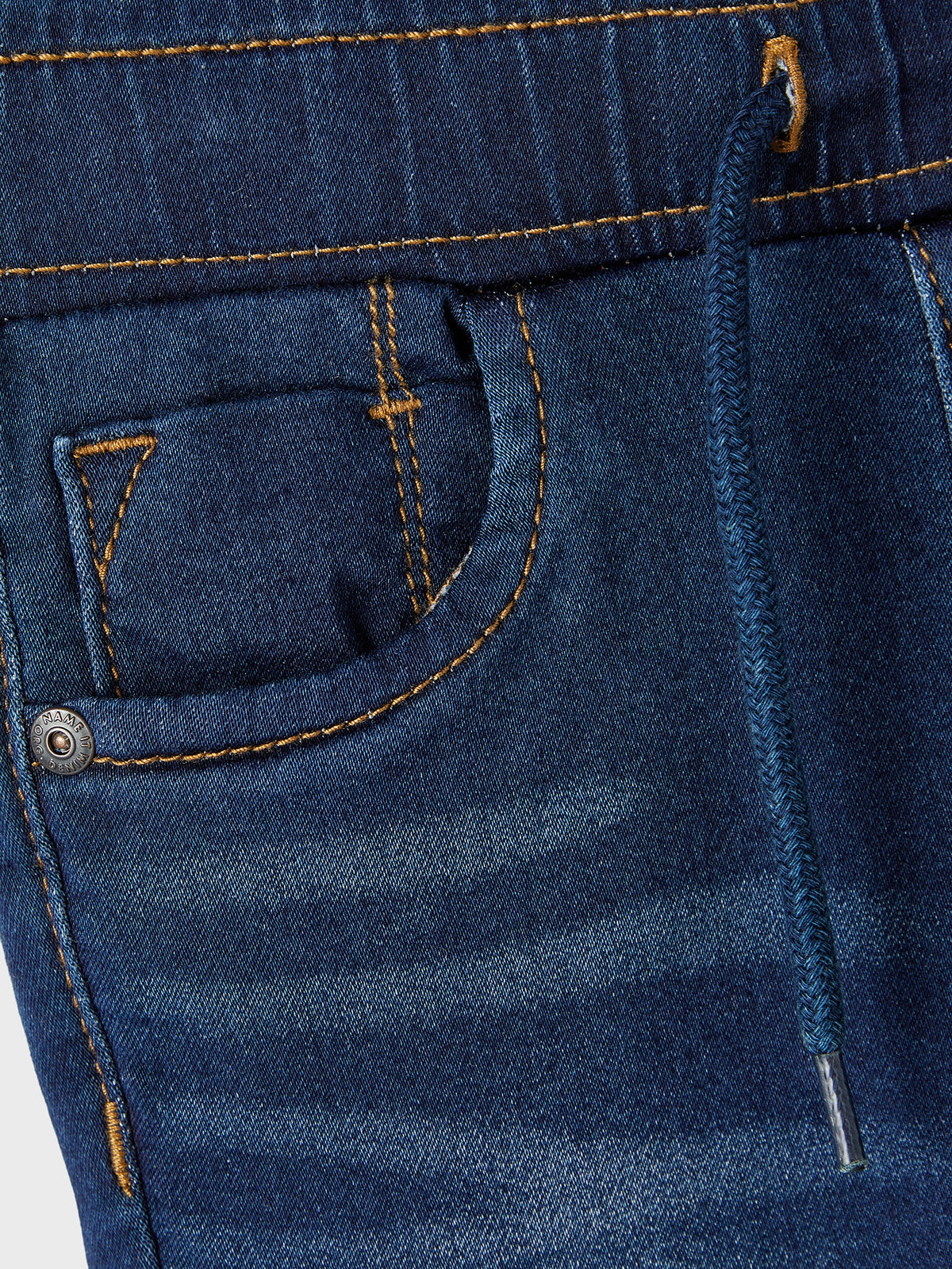 Παιδικό παντελόνι τζιν dark denim NMMRYAN SLIM SWE JEANS 2472-TH NOOS 13212646 | 13212646