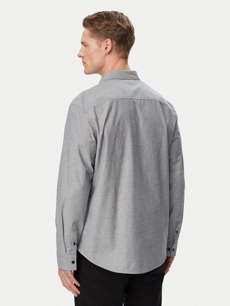 Ανδρικό πουκάμισο oxford LS SOLID OXFORD CLASSIC SHIRT LV140EM125UB1 | LV140EM125UB1