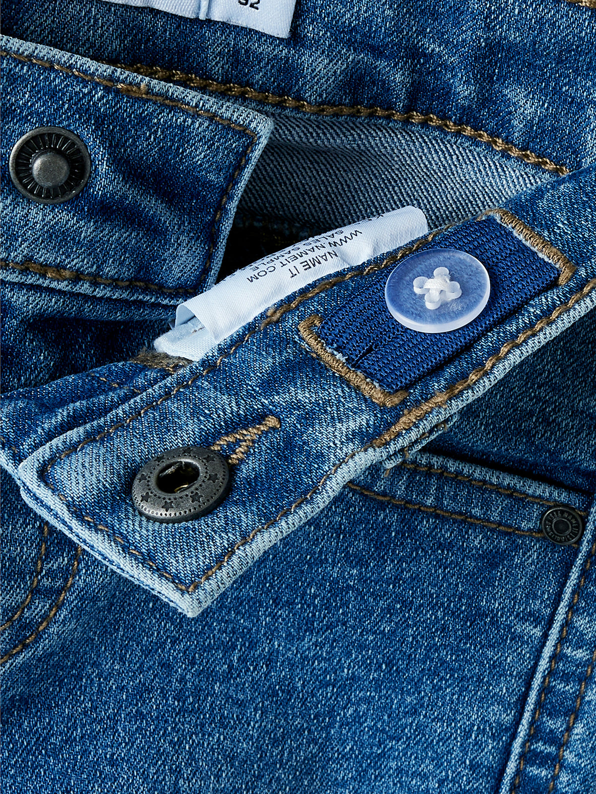 Παιδικό παντελόνι τζιν medium blue NMFPOLLY BOOTCUT JEANS 1061-DT TB 13251838 | 13251838
