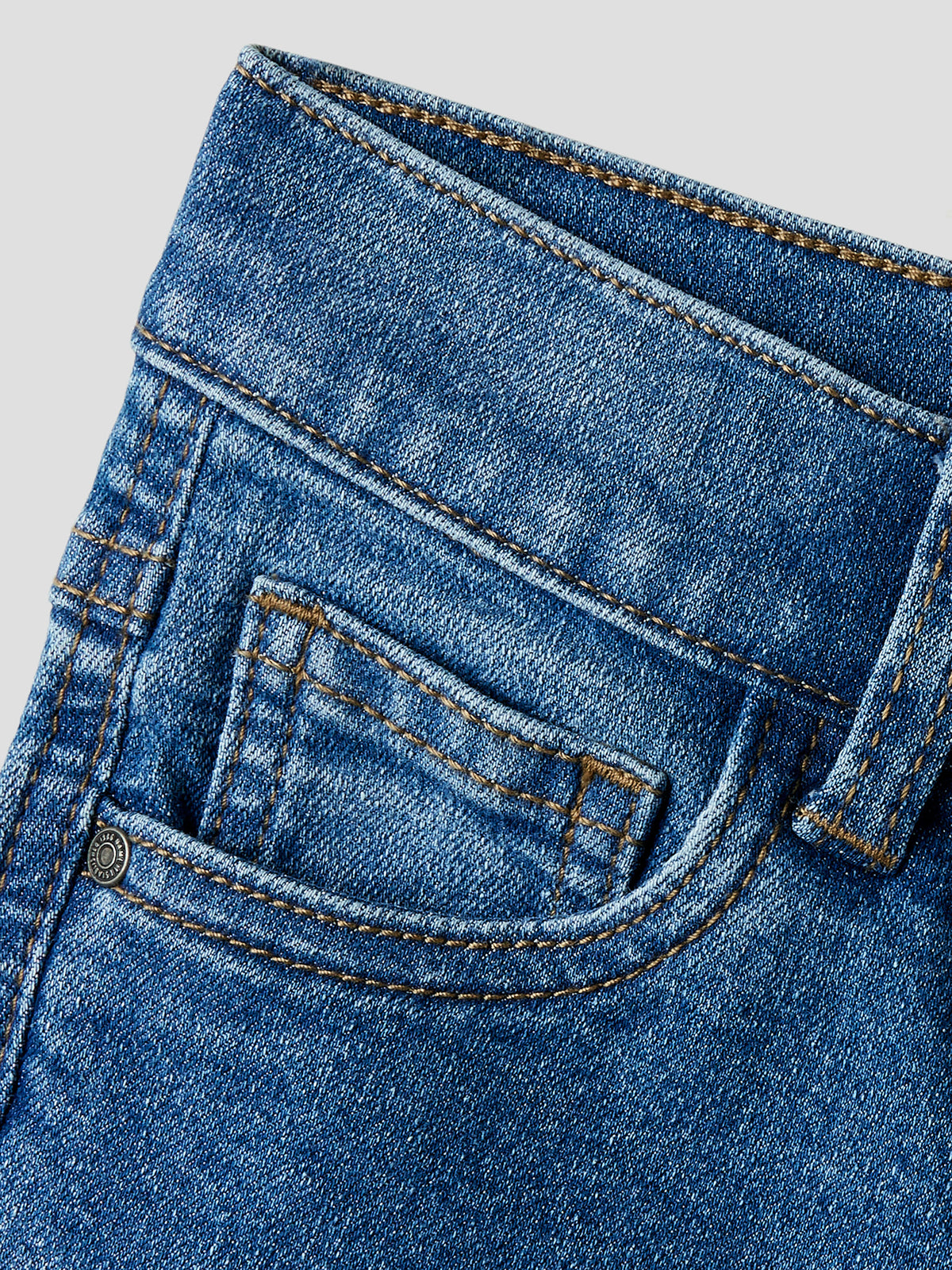 Εφηβικό παντελόνι τζιν medium blue NKFPOLLY BOOTCUT JEANS 1061-DT TB 13251836 | 13251836