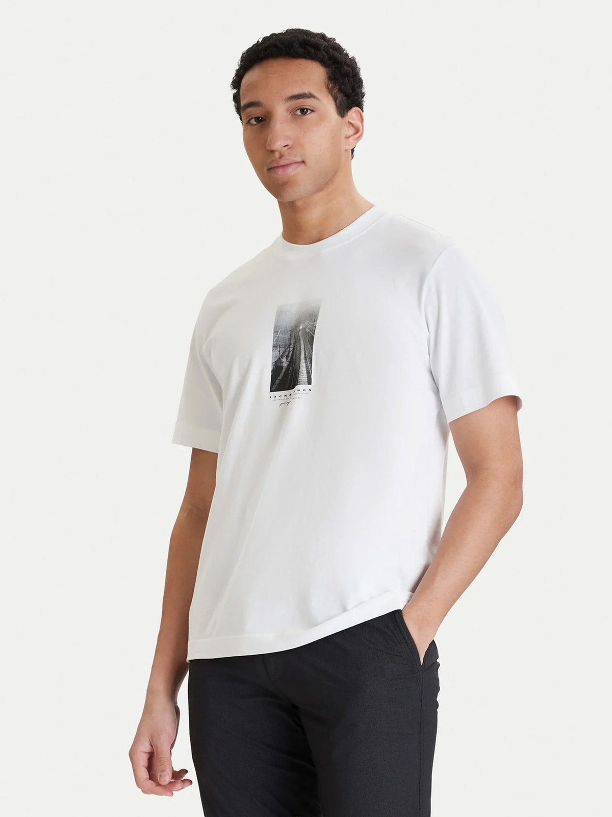 Ανδρικό t-shirt JCOFUSION PHOTO PRINT TEE SS CREW NECK 12289870 | 12289870