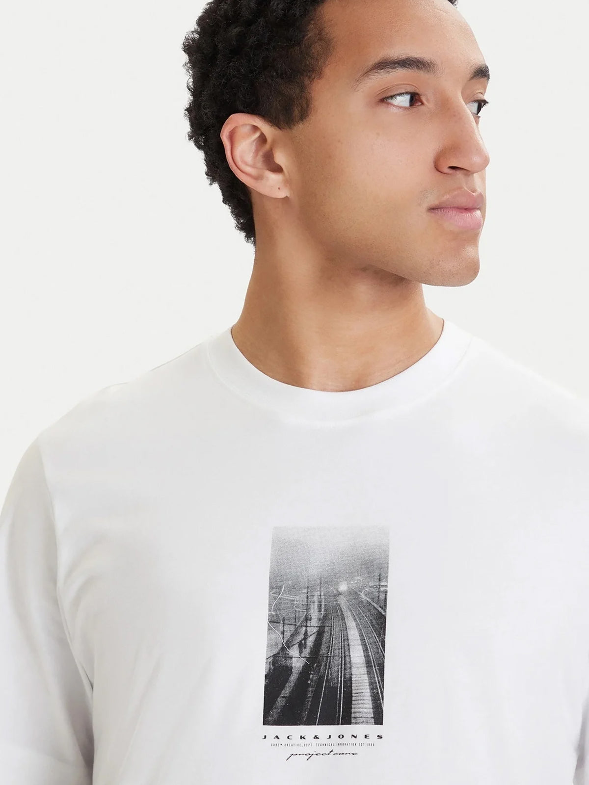 Ανδρικό t-shirt JCOFUSION PHOTO PRINT TEE SS CREW NECK 12289870 | 12289870