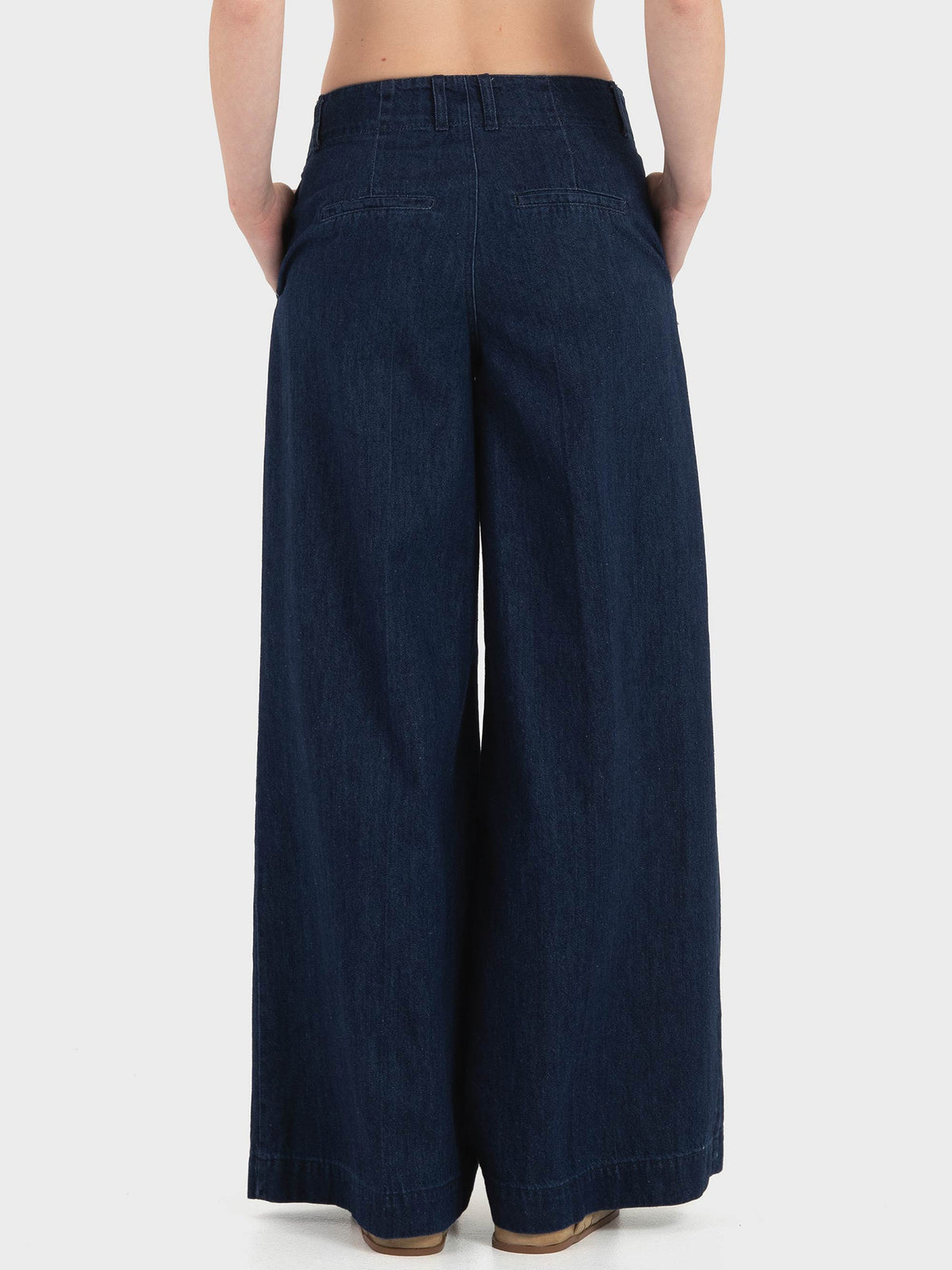Γυναικείο παντελόνι τζιν VMAISA MR WIDE PALAZZO JEANS YO3102 10345129 | 10345129