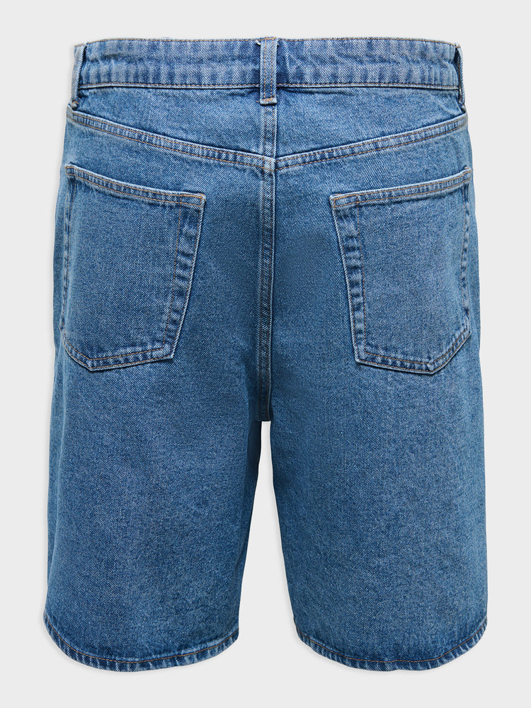 Ανδρική βερμούδα τζιν medium blue ONSFADE PIM DNM SHORTS BOX 22036681 | 22036681