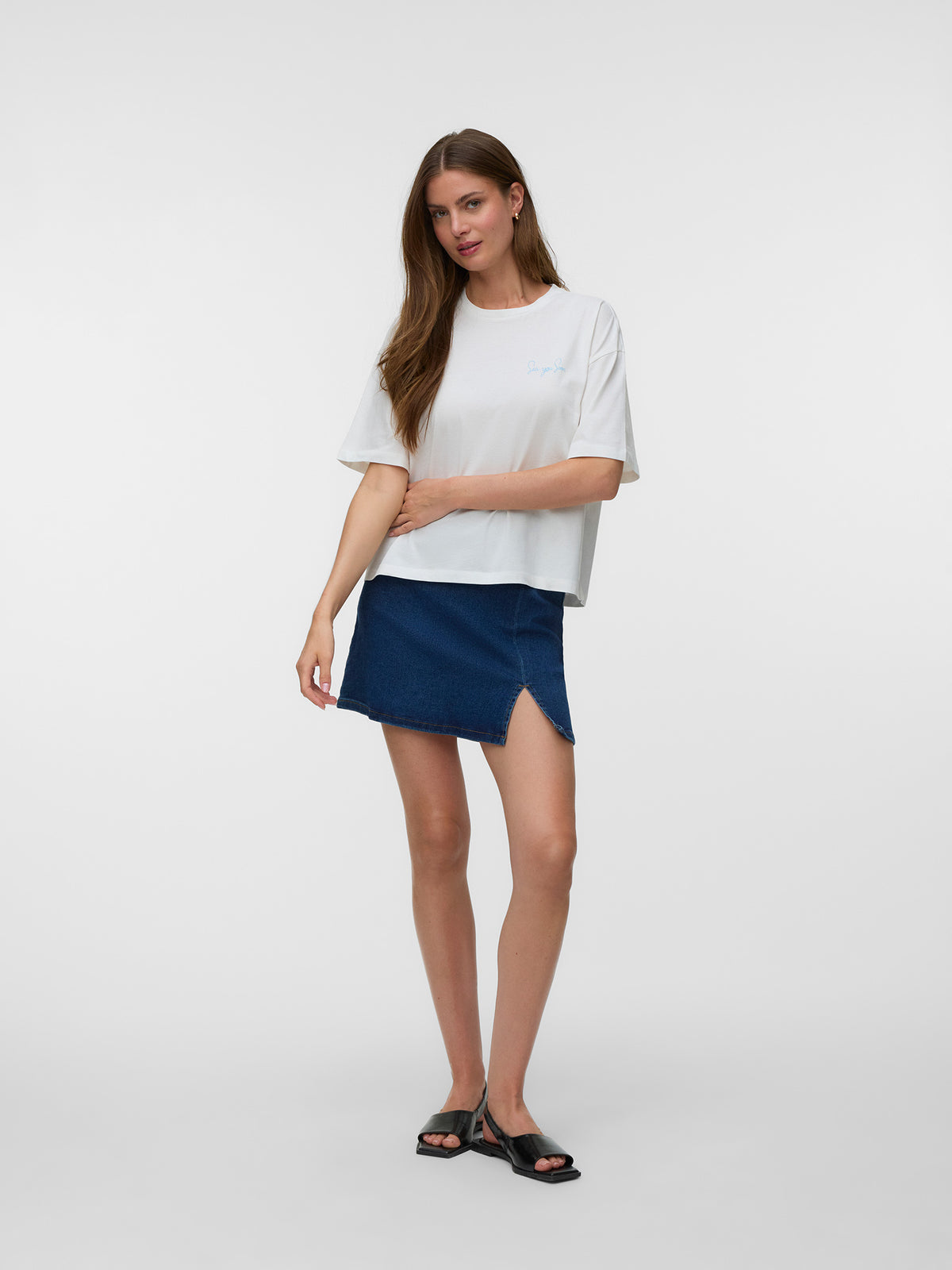 Γυναικείο t-shirt VMSIGRID KELLY SS TOP BOX JRS 10341988 | 10341988