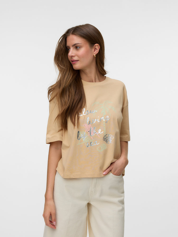Γυναικείο t-shirt VMSIGRID KELLY SS TOP BOX JRS 10341988 | 10341988