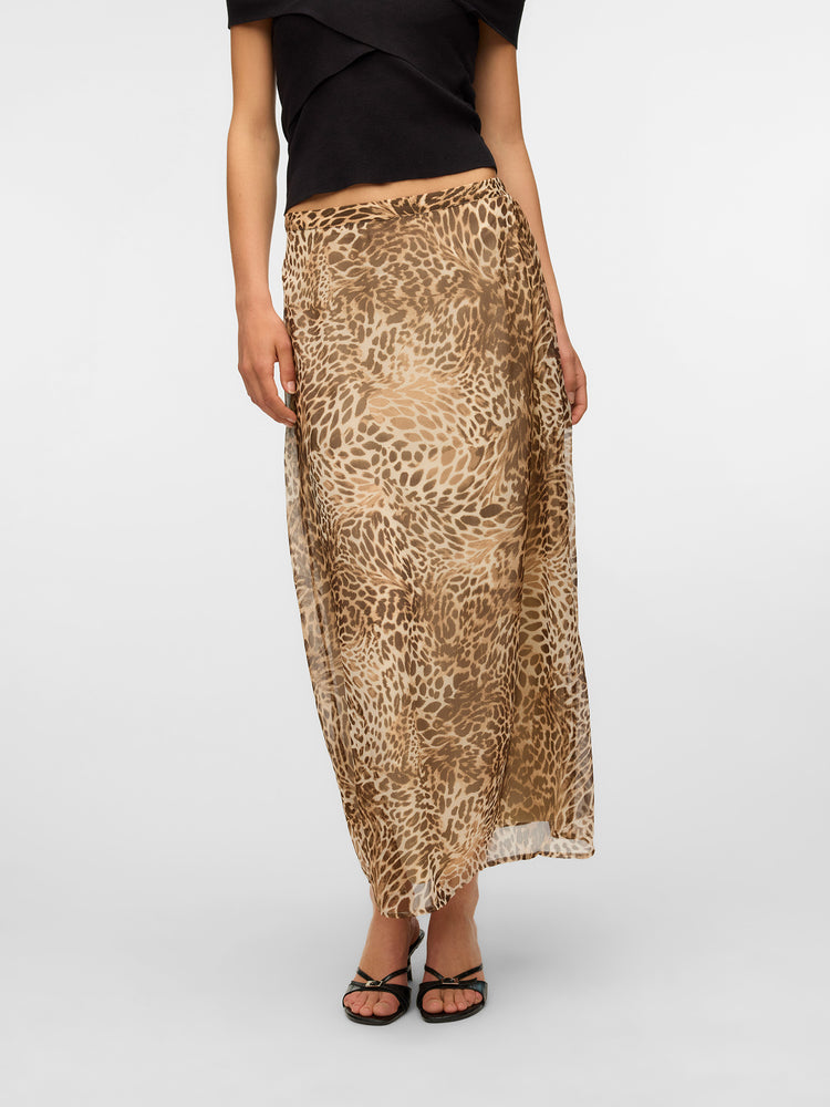 Γυναικεία φούστα animal VMSMILLA NW LONG SKIRT WVN 10345454 | 10345454