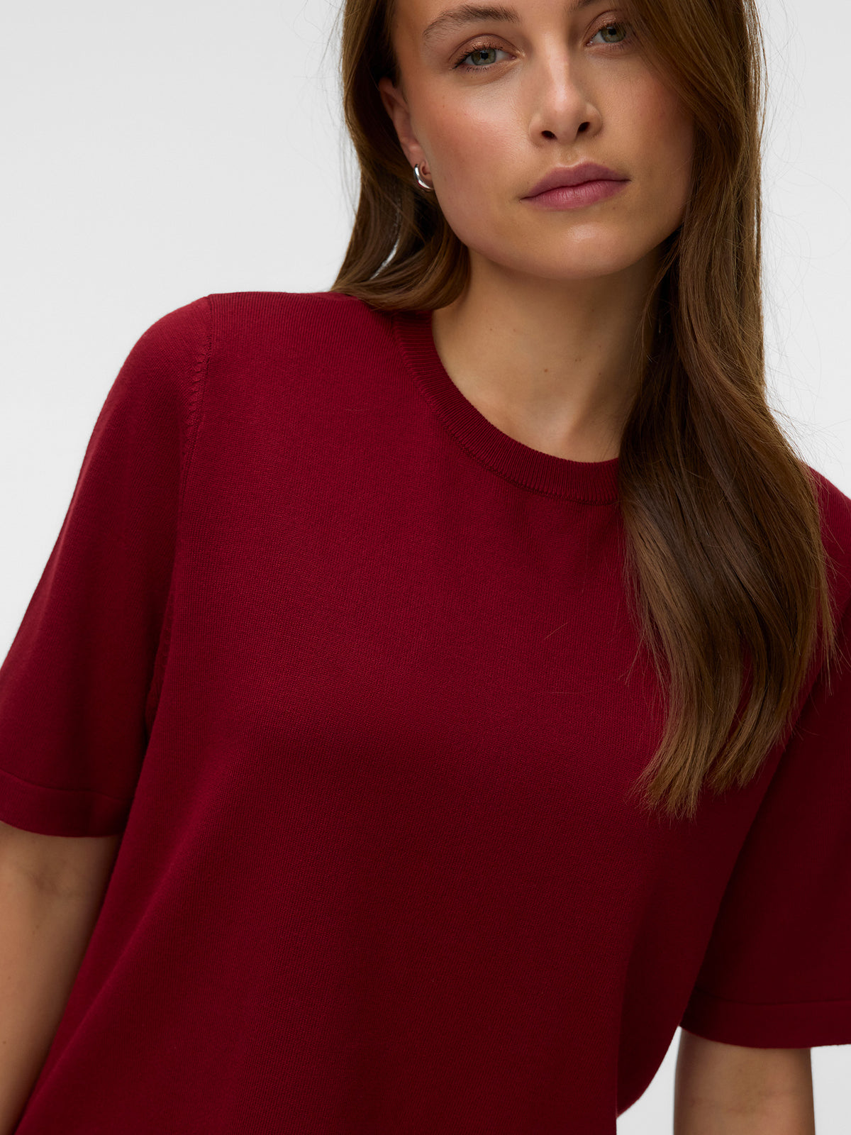 Γυναικεία μπλούζα πλεκτή VMSILJE 2/4 O-NCK OVERSIZE PULL 10320460 | 10320460