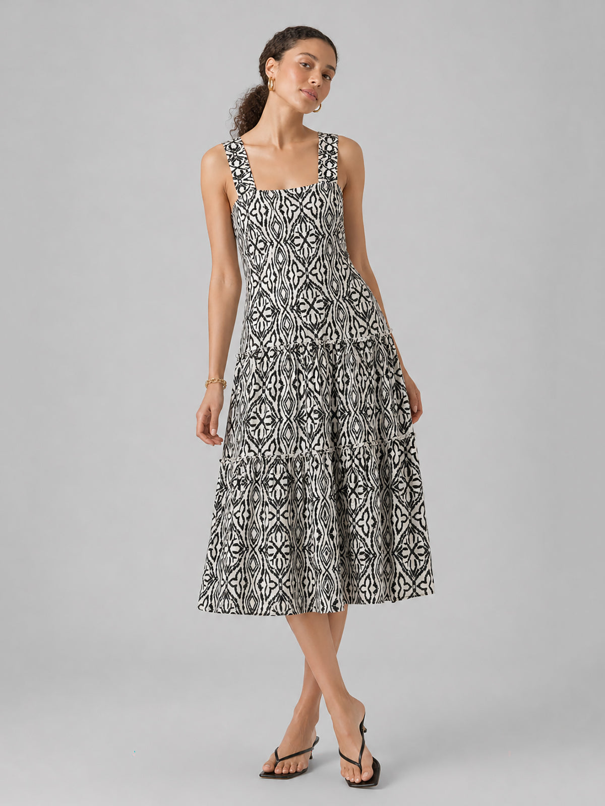 Γυναικείο φόρεμα VMMENNY SL SMOCK CALF DRESS 10282481 | 10282481