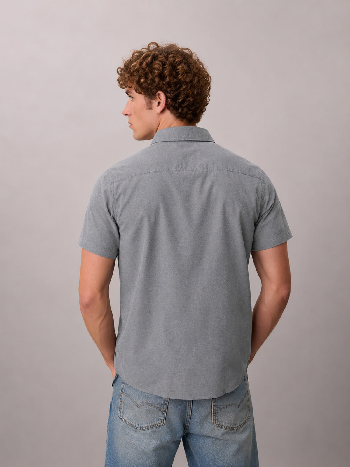 Ανδρικό πουκάμισο SS CLASSIC OXFORD SHIRT LV140EM124UB1 | LV140EM124UB1