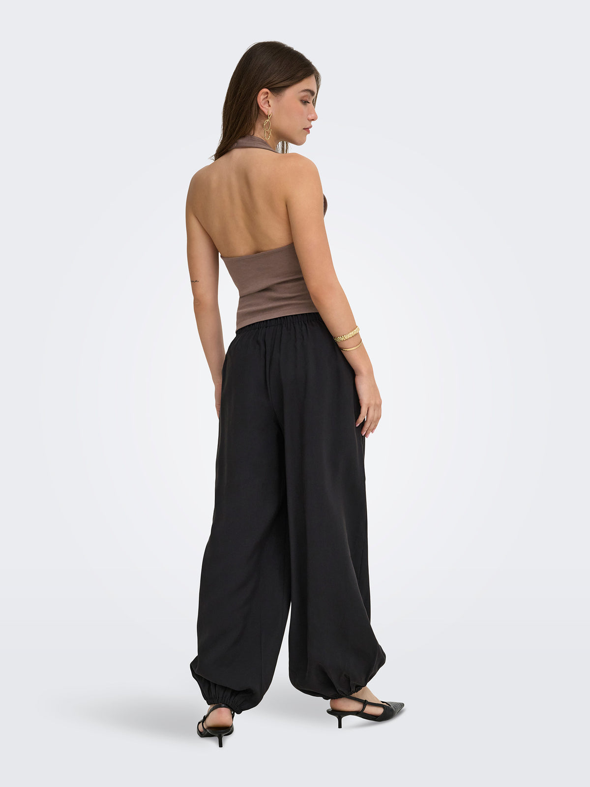 Γυναικεία μπλούζα ve γιακά ONLMALIA S/L TOP BOX JRS 15374843 | 15374843
