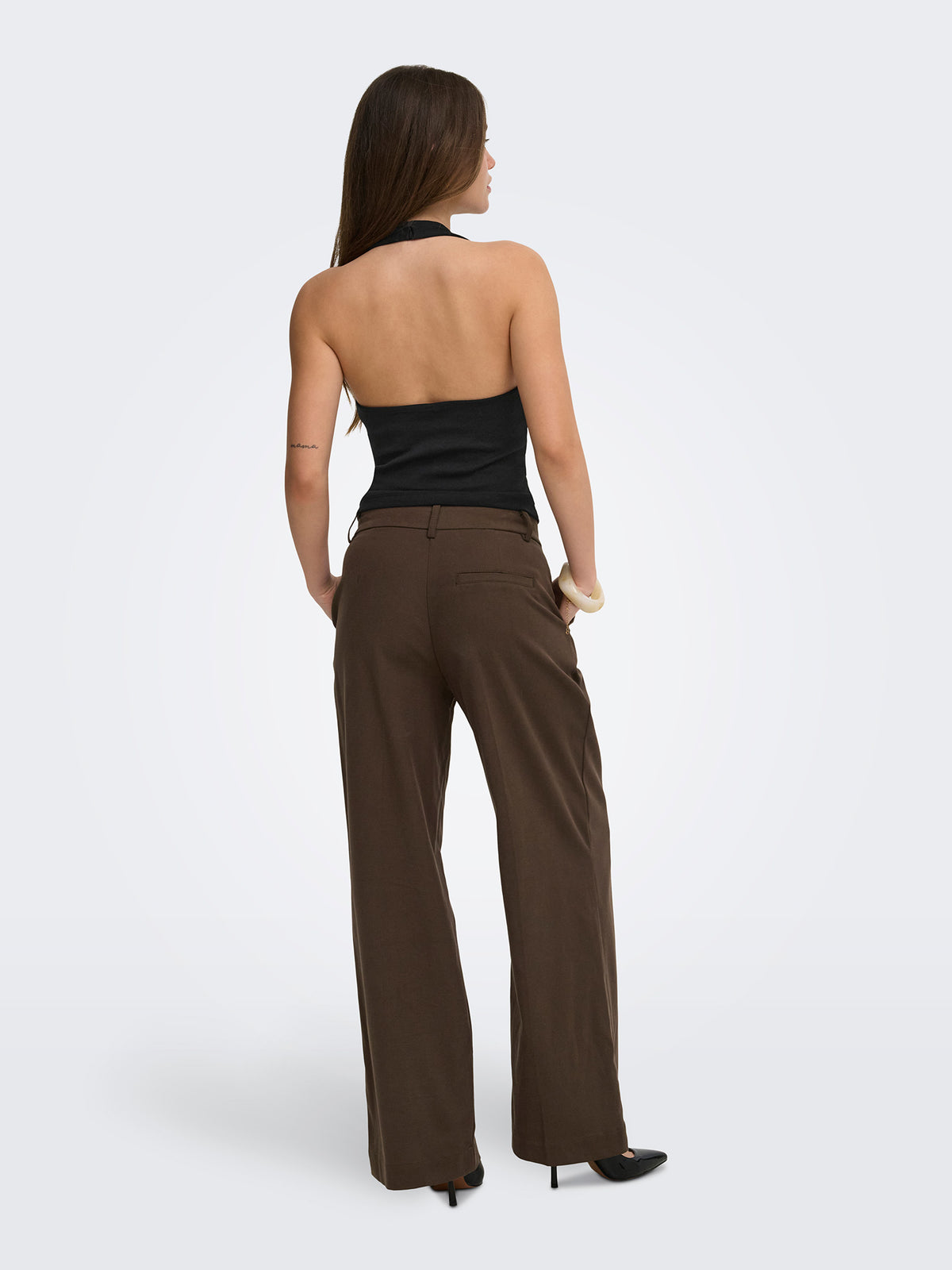 Γυναικεία μπλούζα ve γιακά ONLMALIA S/L TOP BOX JRS 15374843 | 15374843