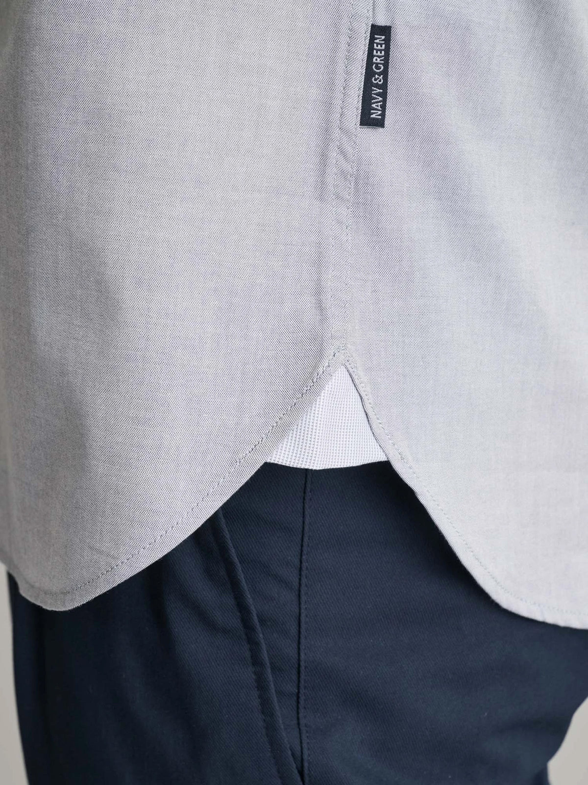 Ανδρικό πουκάμισο grey blue 24NG.SD138/1B.2 | 24NG.SD138/1B.2
