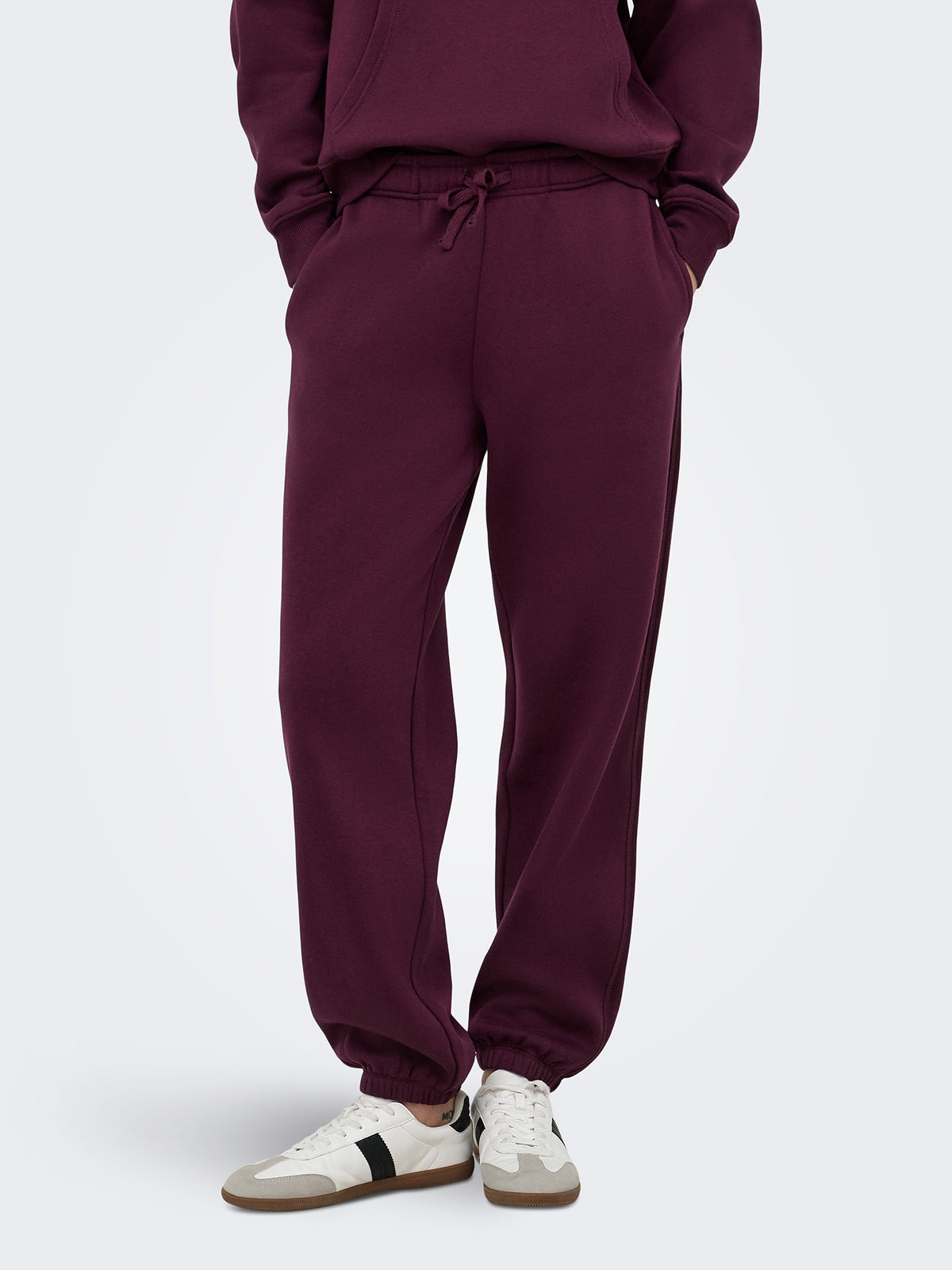 Γυναικείο παντελόνι φόρμας ONLBEST CUFF PANT SWT 15357504 | 15357504