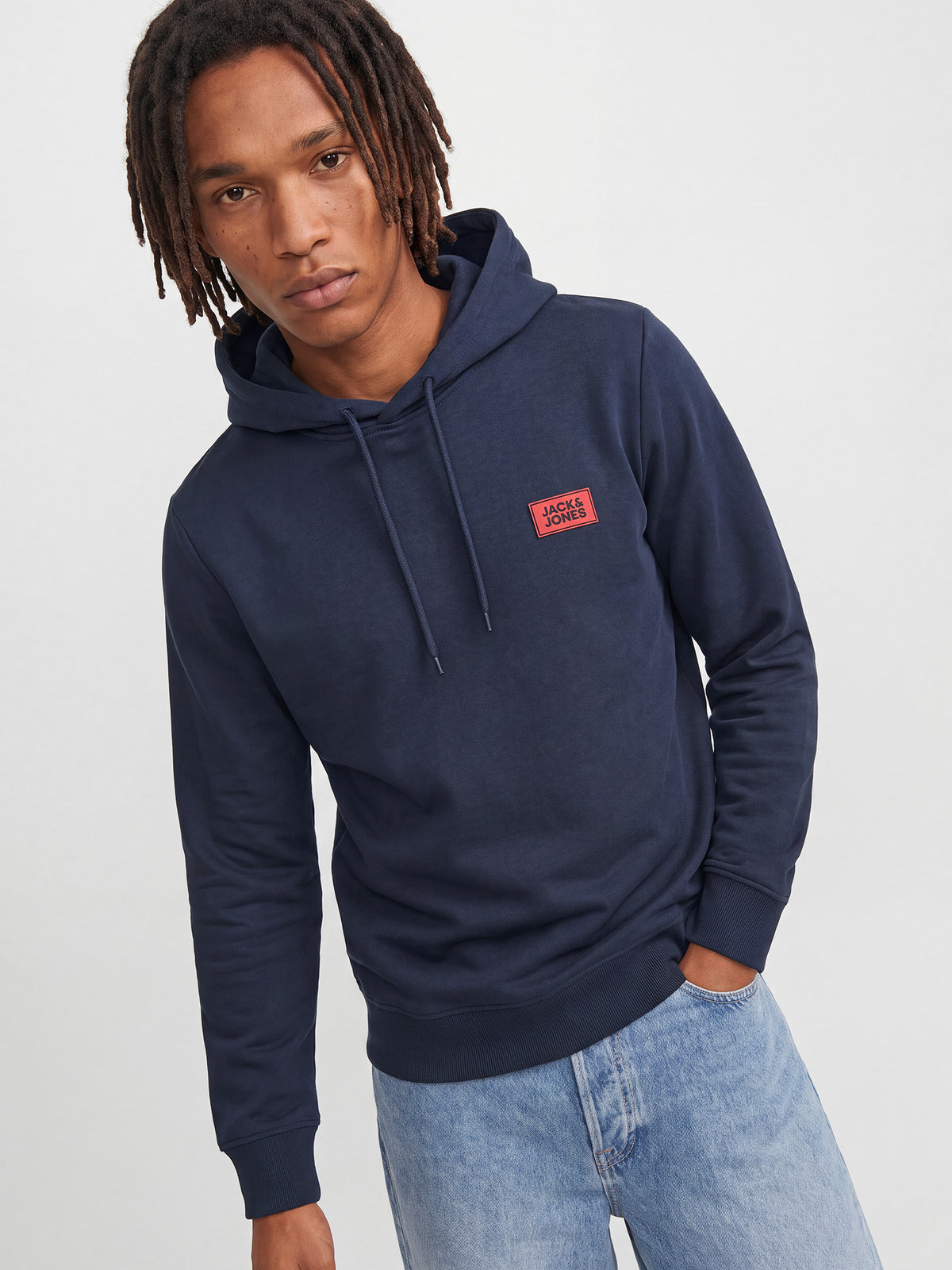 Ανδρική μπλούζα φούτερ JJRUSH SWEAT HOOD 12298428 | 12298428