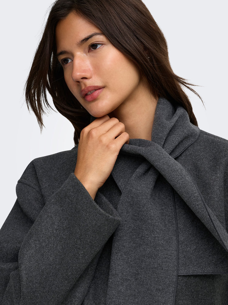 Γυναικείο τζάκετ με κασκόλ ONLCARRIE SCARF JACKET OTW 15382557 | 15382557