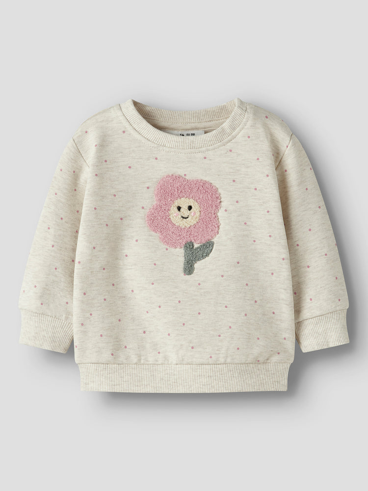 Βρεφική μπλούζα φούτερ NBFLUELLE LS SWEAT 13258034 | 13258034