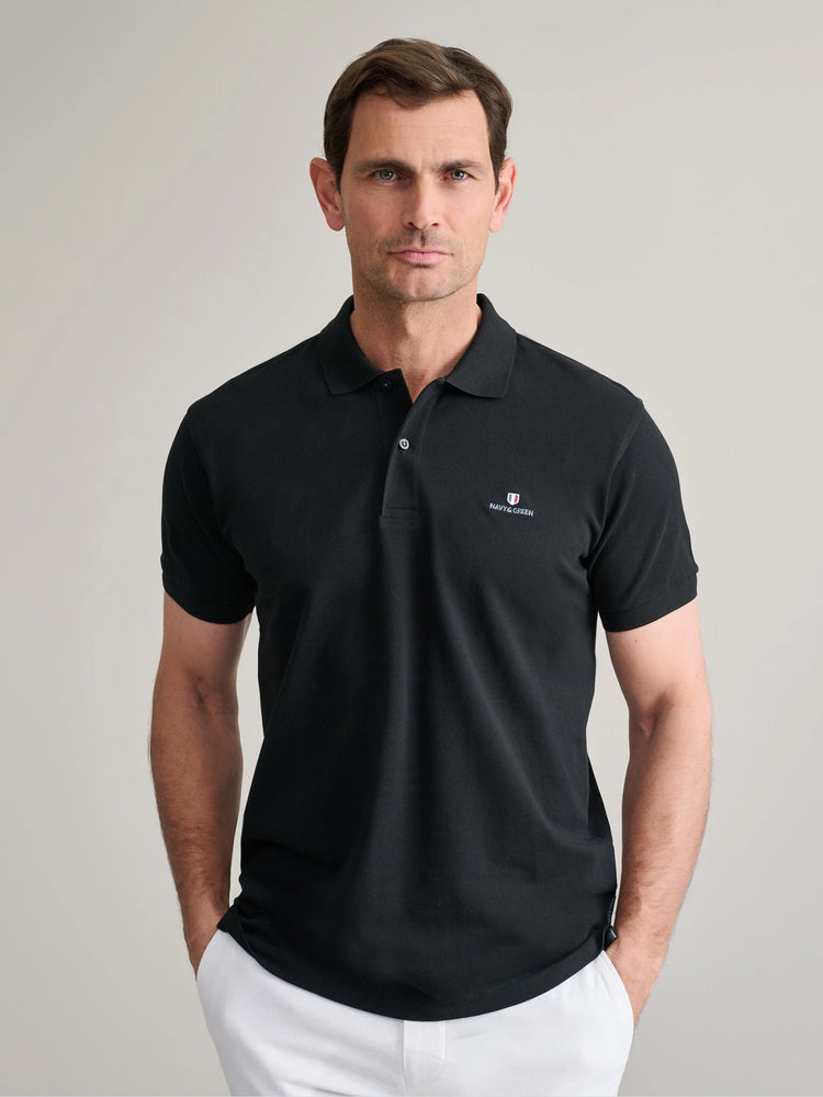 Ανδρικό polo black 24GE.300.9 | 24GE.300.9