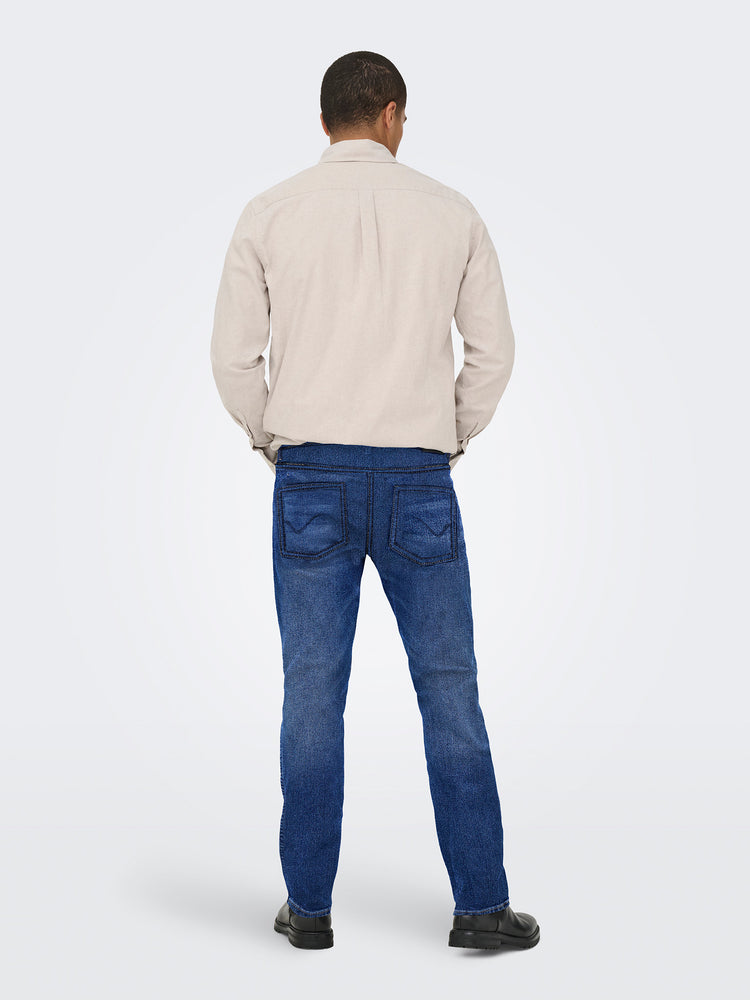 Ανδρικό παντελόνι τζιν medium ONSWEFT REG. JAX BOX PIM DNM 22035667 | 22035667