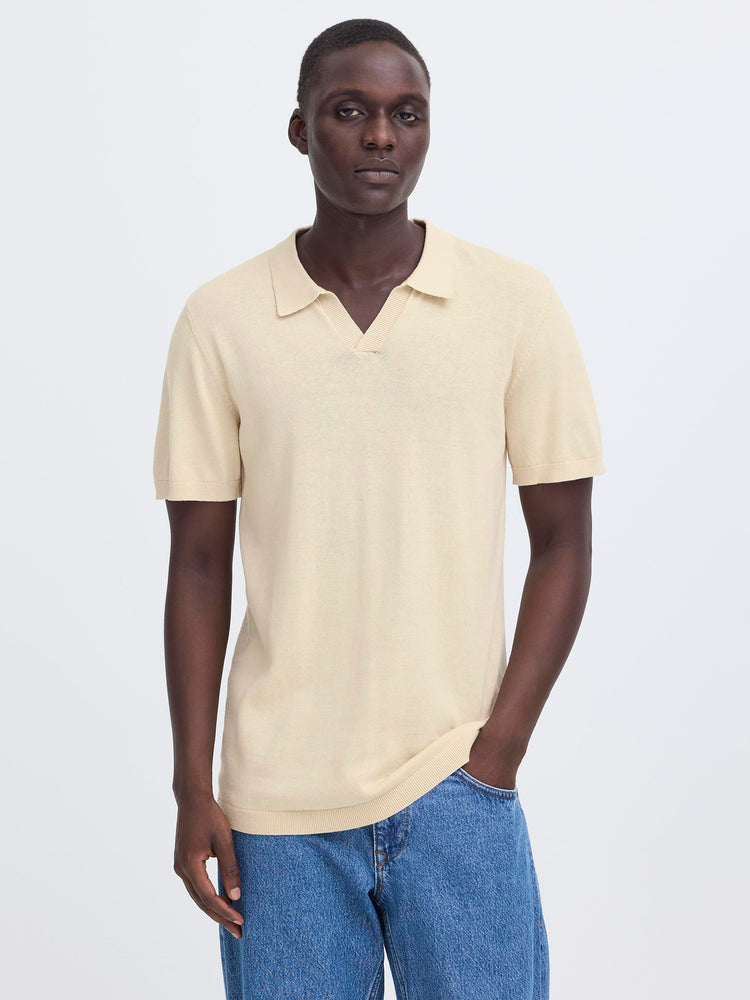 Ανδρικό polo πλεκτό BHBRAY KNIT POLO SPLIT NECK 20720236 | 20720236
