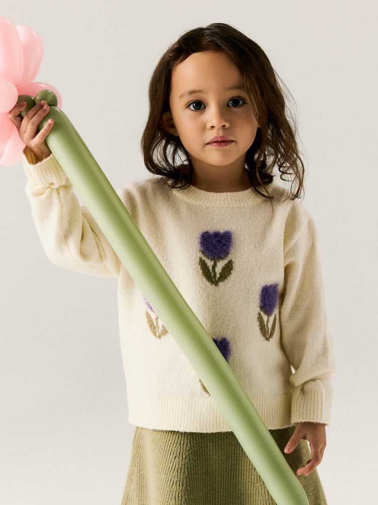 Παιδική μπλούζα πλεκτή NMFOLGI LS KNIT 13260475 | 13260475