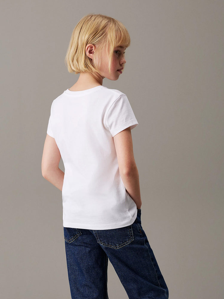 Παιδική μπλούζα μακό SCRIPT LOGO SLIM SS T-SHIRT IG0IG02857YAF | IG0IG02857YAF